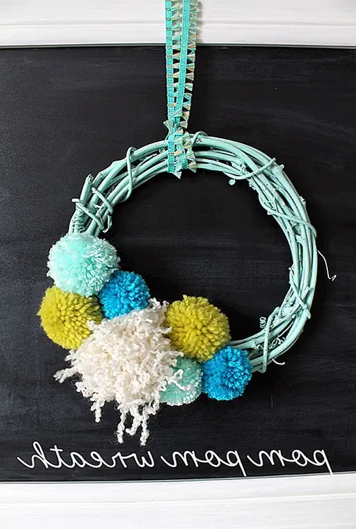 Добро пожаловать Весна с свежим и красочным DIY Wreath