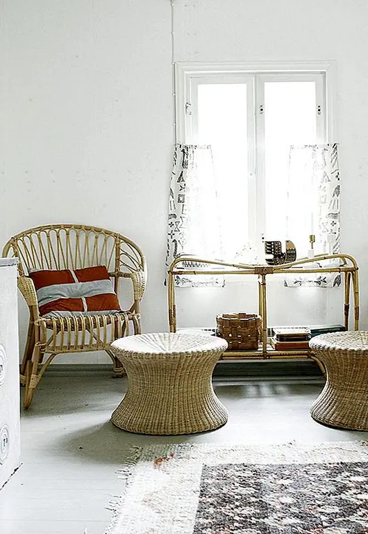Trend Spotter: мебель из ротанга