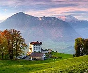 Villa Honegg - потрясающий бутик-отель в швейцарских Альпах