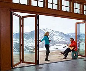 Современные складывающиеся двери NanaWall