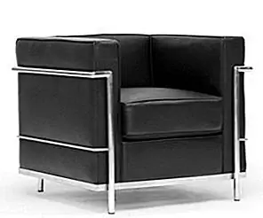 Черный стул Le Corbusier