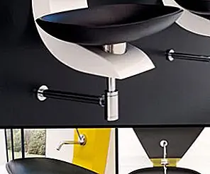 Мойка в черном Corian Мойка в черном Corian