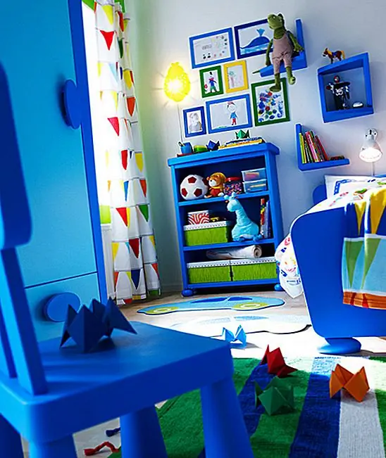 Идеи дизайна детской комнаты IKEA 2010