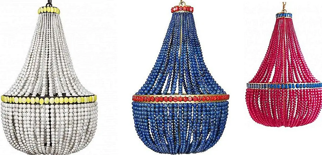 Люстра Empire, а также несколько других, представленных на Marjorieskourasdesign, доступны в различных цветах. Это позволяет персонализировать декор и выбирать оттенок, который лучше всего подходит для того, чтобы получить желаемую атмосферу.