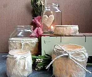 DIY Funny Fur Candle Holders
