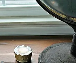 DIY Бетонные подсвечники