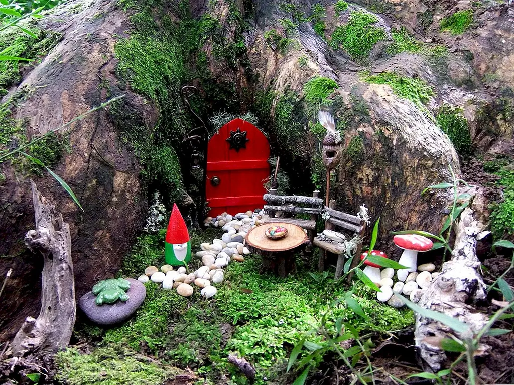 Cute DIY Fairy Gardens Открытые двери в волшебные места