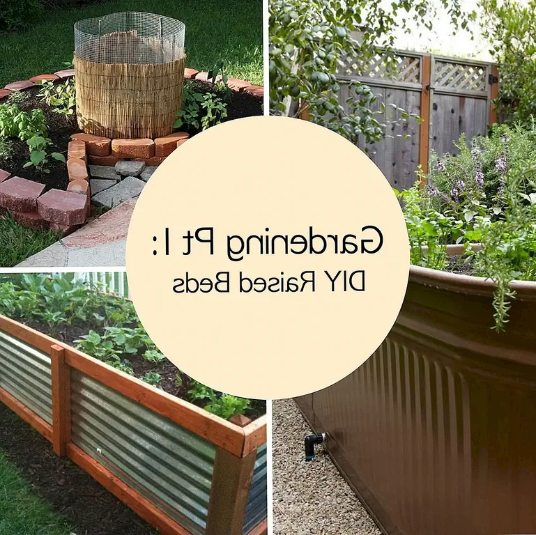 Советы по садоводству Pt I: Поднятые кровати DIY