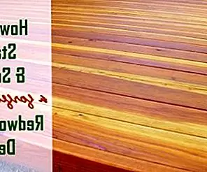 Как окрасить и запечатать колоду Redwood Как окрасить и запечатать колоду Redwood