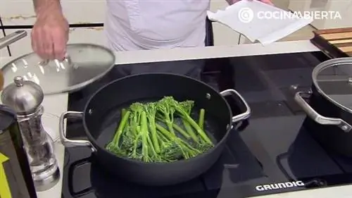 Бими (брокколи) с тальятелле