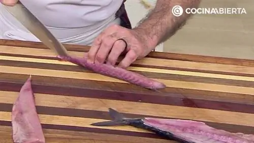 Скумбрия чесночная с картофельным пюре