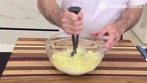 Скумбрия чесночная с картофельным пюре