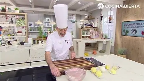 Лещ с картофельным муслином