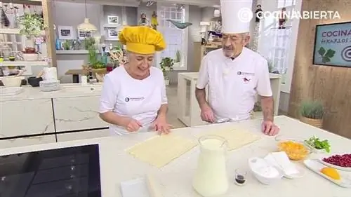 Штрудель из сливок Штрудель из сливок