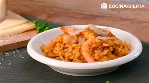 Морское и горное ризотто, эффектный сливочный итальянский рис с курицей, креветками и соусом ромеско! (Готовит еду) Морское и горное ризотто, эффектный сливочный итальянский рис с курицей, креветками и соусом ромеско! (Готовит еду)