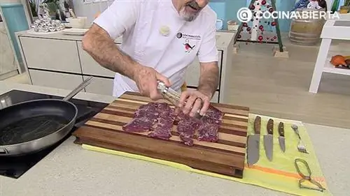 Антрекула из говядины с яблочным пюре - Шаг 2