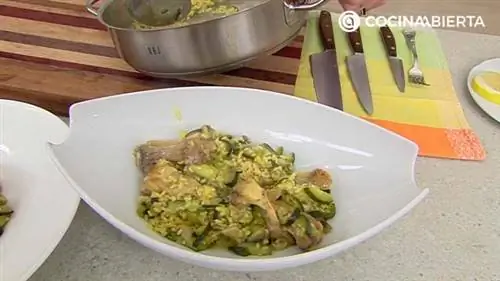Бурый рис с овощами и кроликом Бурый рис с овощами и кроликом