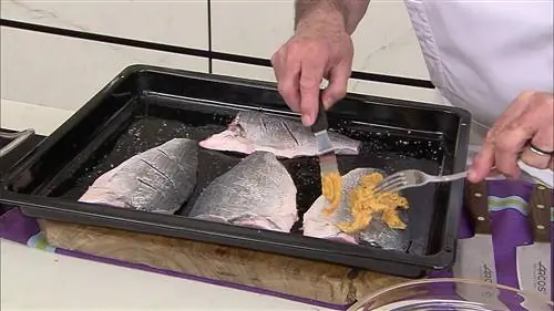 Дорада в маринаде с рисом Дорада в маринаде с рисом