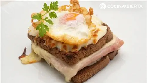 Croque-Madame, запеченный французский бутерброд с яйцом: рецепт Карлоса Аргиньяно
