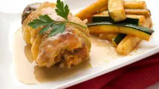 Рецепт куриных бедрышек, фаршированных цукини Рецепт куриных бедрышек, фаршированных цукини