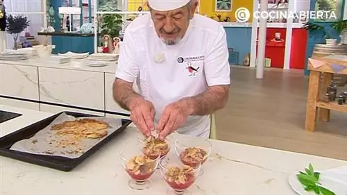Крамбл из красных фруктов (клубника и малина), самый простой рецепт от Карлоса Аргиньяно - шаг 5