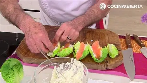 Салат из фаршированных листьев Салат из фаршированных листьев