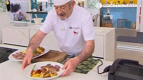 Говяжья лопатка на гриле с овощами от Карлоса Аргиньяно - шаг 5