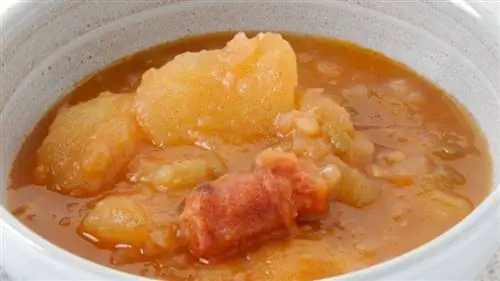 Картофельное рагу с чисторрой