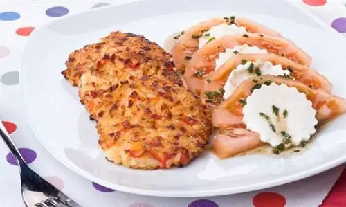 Бургеры с рисом и свежим сыром