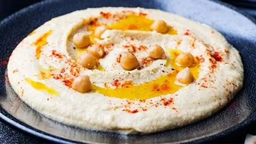Домашний хумус из нута, как его подать Домашний хумус из нута, как его подать