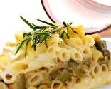 Макаронный пирог с овощами