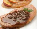 Жареная ветчина с соусом из портвейна Жареная ветчина с соусом из портвейна