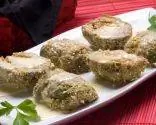 Артишоки в панировке с кукурузным кремом