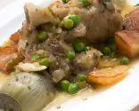 Баранина тушеная с артишоками и картофелем