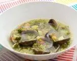 Суп из брокколи с моллюсками Суп из брокколи с моллюсками