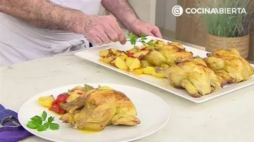 Жареный пикантон с деревенским картофелем Жареный пикантон с деревенским картофелем