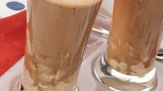 Нуга и яблочный капучино