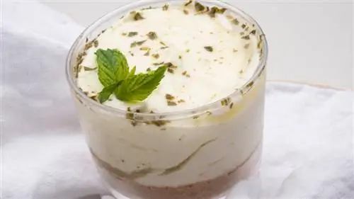 Чашки печенья, сыра и лайма Чашки печенья, сыра и лайма