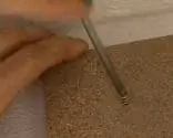 Установка рустикальной балки - шаг 2 Установка рустикальной балки - шаг 2