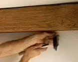 Установка открытой балки в деревенском стиле - шаг 5 Установка открытой балки в деревенском стиле - шаг 5