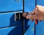 Закрытие садового сарая