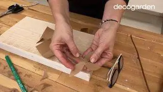 Как сделать цветы из хлопка - Шаг 2