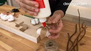 Как сделать цветы из хлопка - Шаг 6