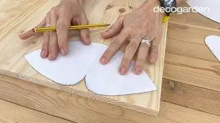 Как сделать декоративный деревянный мобиль своими руками - Шаг 1