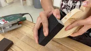 Как сделать декоративный деревянный мобиль своими руками - Шаг 4