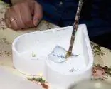 Декупажная коробочка в виде сердца Декупажная коробочка в виде сердца