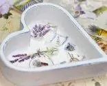 Декупажная коробочка в виде сердца Декупажная коробочка в виде сердца
