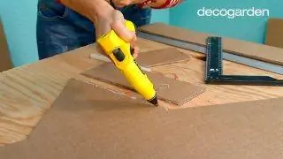 Делаем картонные новогодние звезды - шаг 4 Делаем картонные новогодние звезды - шаг 4
