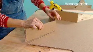 Делаем картонные новогодние звезды - шаг 6 Делаем картонные новогодние звезды - шаг 6