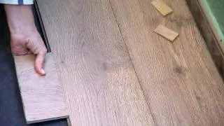 Как покрыть кафельный пол водонепроницаемыми рейками - Шаг 6